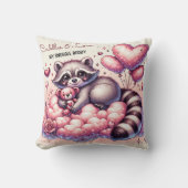 Liebe Teddy Bear Kissen (Vorderseite)