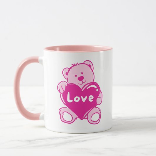 Liebe Teddy Bear Tasse (Links)