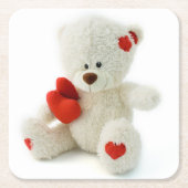 Liebe Teddy Untersetzer (Vorderseite)