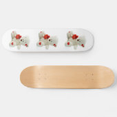 Liebe Teddy Valentine Custom Skateboard (Horizontal)