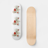 Liebe Teddy Valentine Custom Skateboard (Vorderseite)