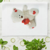 Liebe Teddy Valentine Handtuch (Gefaltet)