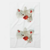 Liebe Teddy Valentine Handtuch (Vertikal)