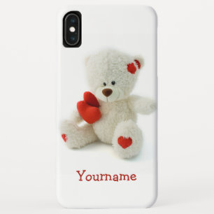 Liebe Teddy Valentine individuelle Name Hüllen