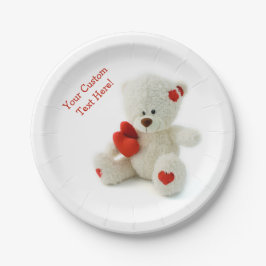 Liebe Teddy Zollpapiere Teller
