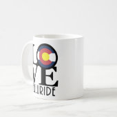 LIEBE Telluride 11oz Kaffeetasse (Vorderseite Links)