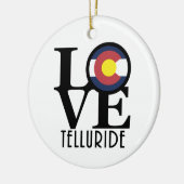 LIEBE Telluride Keramik Ornament (Links)