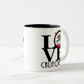 LIEBE Temecula California 11oz Zweifarbige Tasse (VorderseiteRechts)