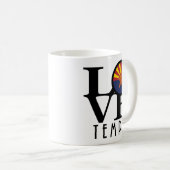 LIEBE Tempe Arizona 11oz Kaffeetasse (VorderseiteRechts)