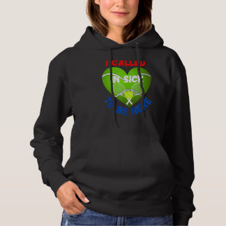 Liebe Tennis Ball rief ich an, um sein zu sein Hoodie