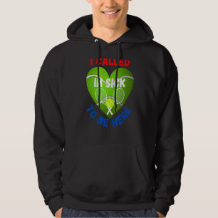 Liebe Tennis Ball rief ich an, um sein zu sein Hoodie
