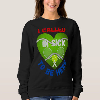 Liebe Tennis Ball rief ich an, um sein zu sein Sweatshirt