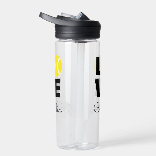 LIEBE Tennis Custom BPA kostenloses Wasser Flasche (Rechts)