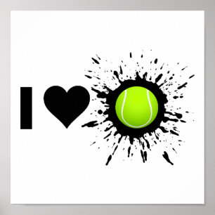 Liebe-Tennis des Sprengstoff-I Poster