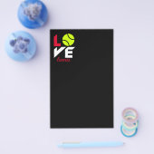 Liebe Tennis Flyer (Einzeln)