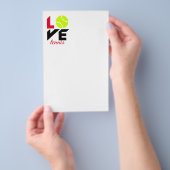 Liebe Tennis Flyer (Handgriff)