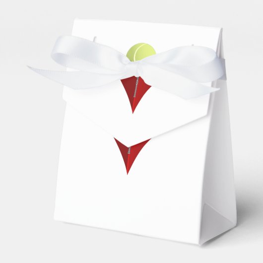 Liebe Tennis Geschenkschachtel (Vorderseite)