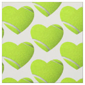 Liebe Tennis Herzsport Stoff (Muster)