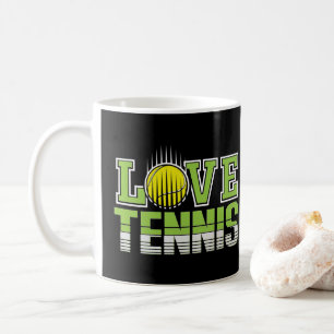 Liebe Tennis Kaffeetasse
