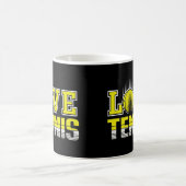 Liebe Tennis Kaffeetasse (Mittel)