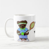 Liebe = Tennis Kaffeetasse (Links)