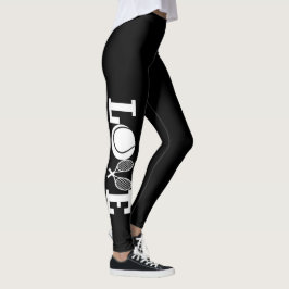 LIEBE-TENNIS LEGGINGS