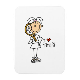 Liebe Tennis Magnet