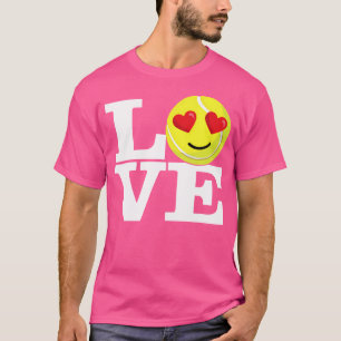 Liebe Tennis Player Niedlich I Liebe Tennis T-Shirt