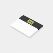 Liebe Tennis Post-it Klebezettel (angewinkelt)