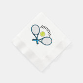 Liebe Tennis Serviette (Ecke)