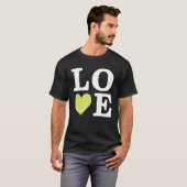 Liebe Tennis T-Shirt (Vorne ganz)