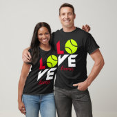 Liebe Tennis T-Shirt (Unisex)