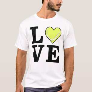 Liebe Tennis T-Shirt