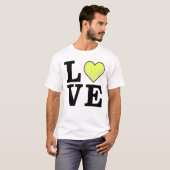 Liebe Tennis T-Shirt (Vorne ganz)