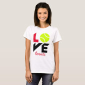 Liebe Tennis T-Shirt (Vorne ganz)