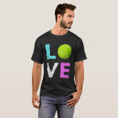 Liebe Tennis T-Shirt (Vorne ganz)