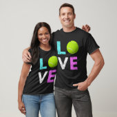 Liebe Tennis T-Shirt (Unisex)