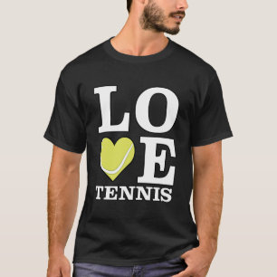 Liebe Tennis T-Shirt