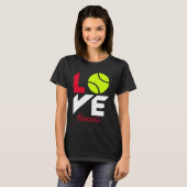 Liebe Tennis T-Shirt (Vorne ganz)