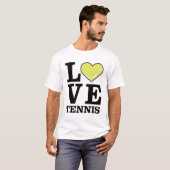 Liebe Tennis T-Shirt (Vorne ganz)