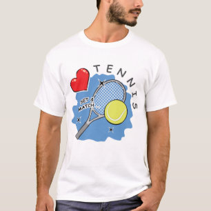 Liebe Tennis T-Shirt