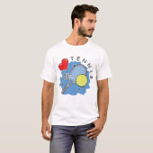 Liebe Tennis T-Shirt (Vorne ganz)