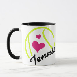 Liebe Tennis Tasse