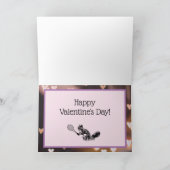 Liebe Tennisturrel Feiertagskarte (Innenseite)