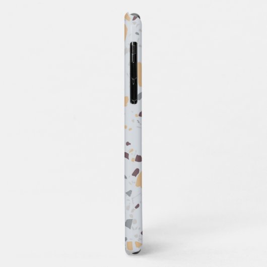 Liebe Terrazzo Marble iPhone Case Kundenname (Hinten/Links)