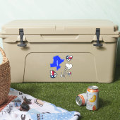 Liebe Texas, Blatt Die Aufkleber schneiden (Kühler)