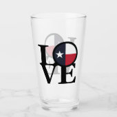 LIEBE Texas Glas (Vorderseite)
