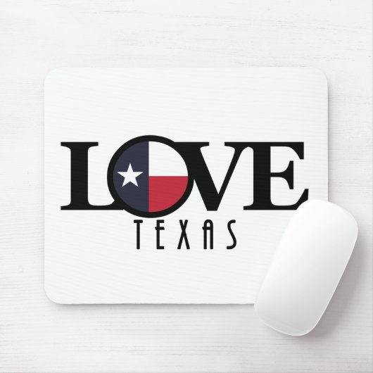 LIEBE Texas Mousepad (Mit Mouse)