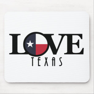LIEBE Texas Mousepad