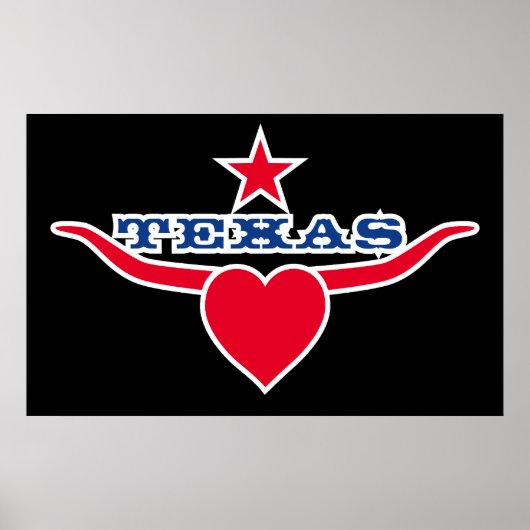 Liebe Texas Poster (Vorne)